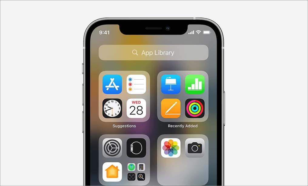 iphone应用程序库
