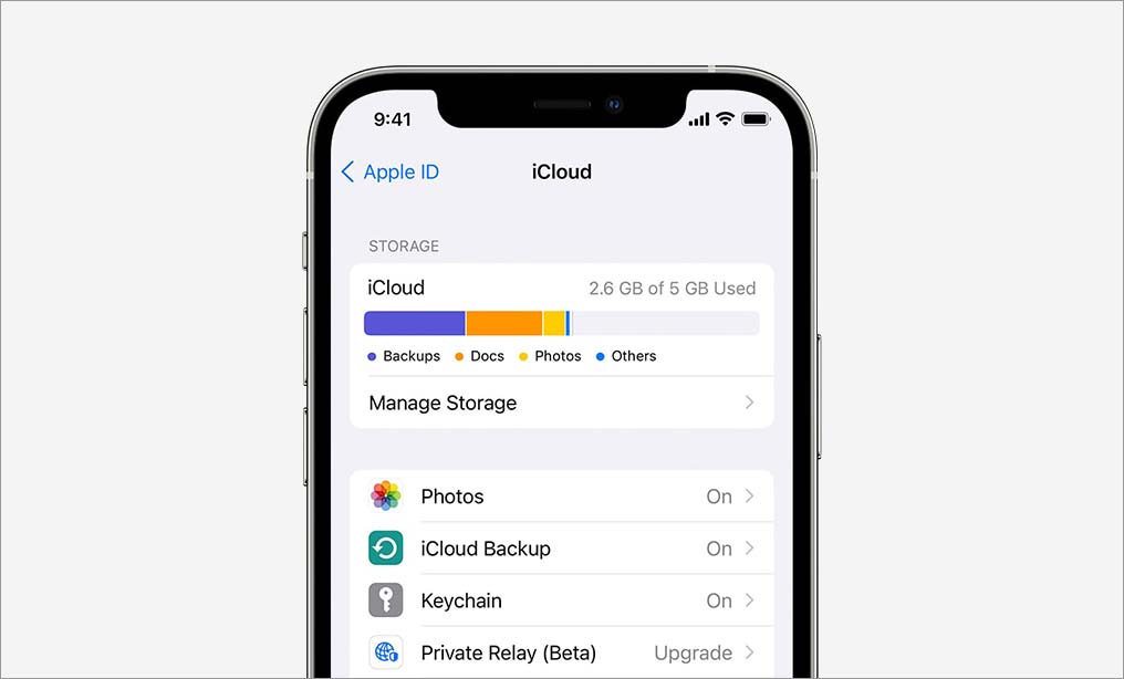 从iPhone的icloud中删除应用