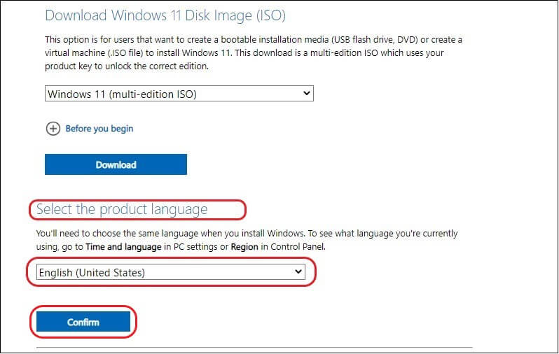 select-product-language