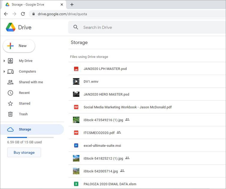 Running Slow Computer- Google Drive