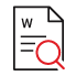 Recherche de officiers Word图标