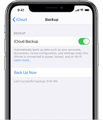 iPhone的iCloud备份选项