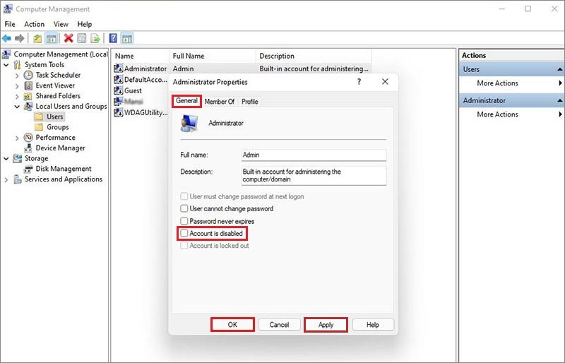 通过更改帐户设置恢复永久删除的文件