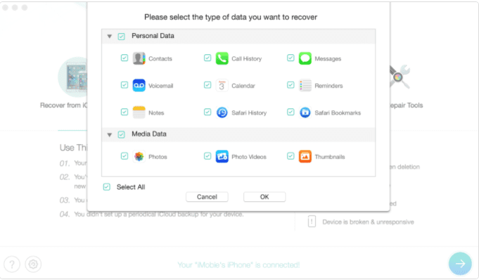 iMobie PhoneRescue iPhone数欧宝app官网登录据恢复软件