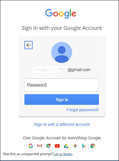 登录Gmail