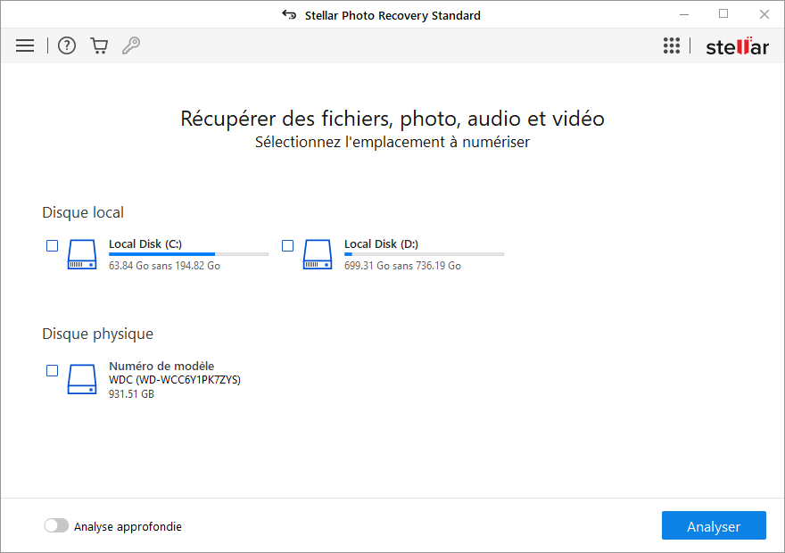 Stellar Photo Recovery