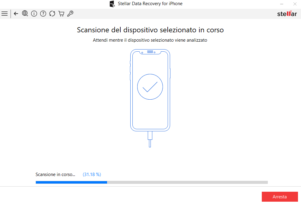 Seleziona Scansione