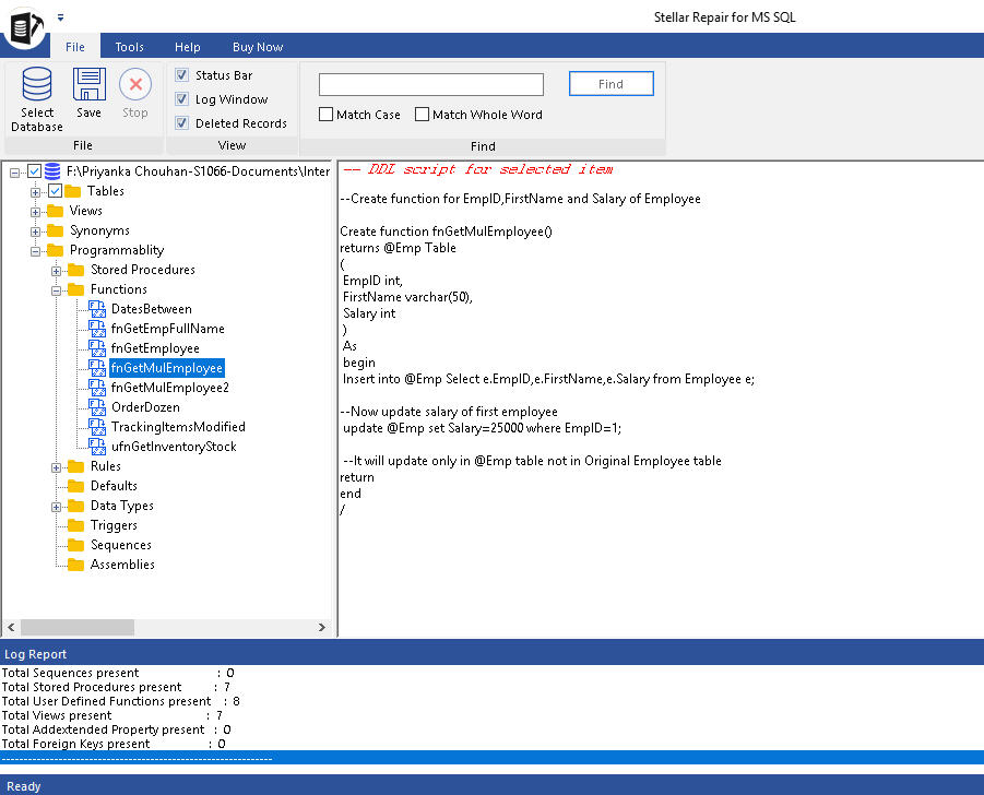 Preview of Functions