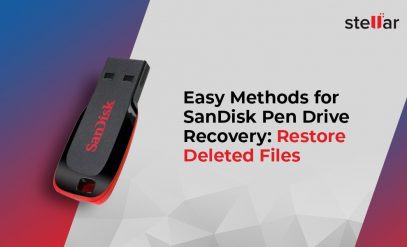 SanDisk笔驱动器恢复:4种方法来恢复删除的文件