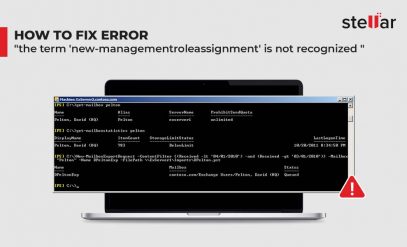 如何修复“The Term ' New-ManagementRoleAssignment ' is not Recognized”错误?