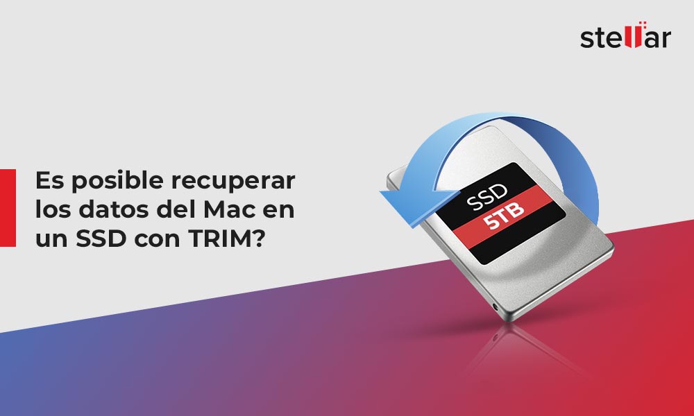 有可能恢复数据的Mac en unssd con TRIM?