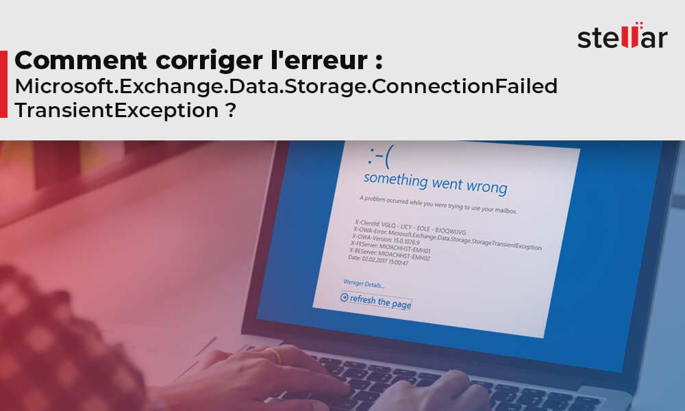 注释错误:Microsoft.Exchange.Data.Storage.Connectio nFailedTransientException?