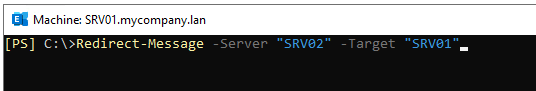 Redirect-Message