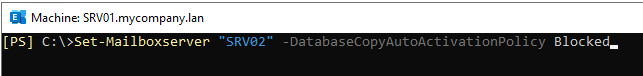 DatabaseCopyAutoActivationPolicy阻塞