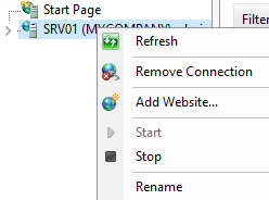 server’s name