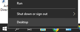 windows run button