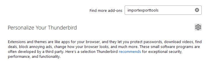 搜索ImportExportTools NG