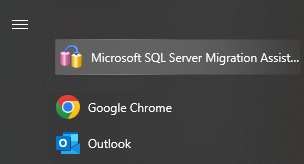 Microsoft SQL Server迁移助手