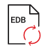 Convierte archivos EDB Unicode