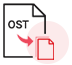 Converts OST into Multiple File Formats