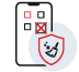 Erases Third-Party Apps data on iPhone<sup>®</sup>