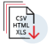 Multiple Saving Options for Log Transactions & Data