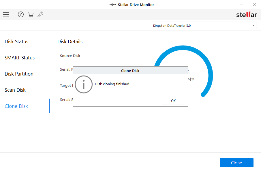 Stellar_Drive_Monitor_Clone_Disk_finished