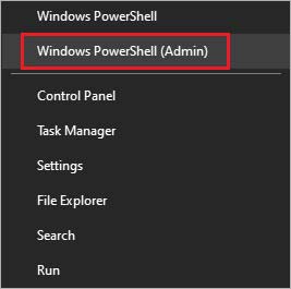 启动Windows powershell