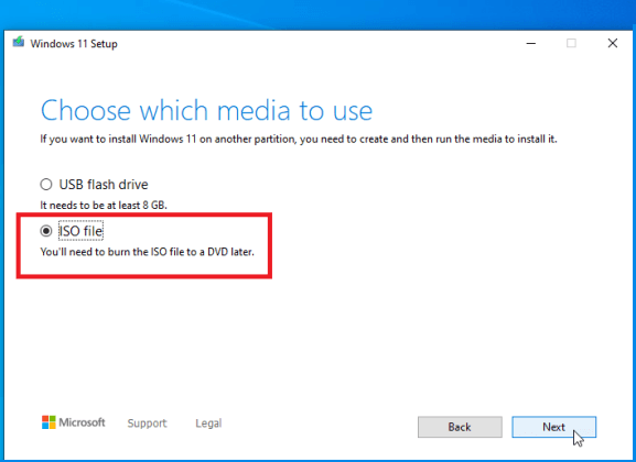 choose which media to use