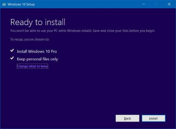 ready to install updates