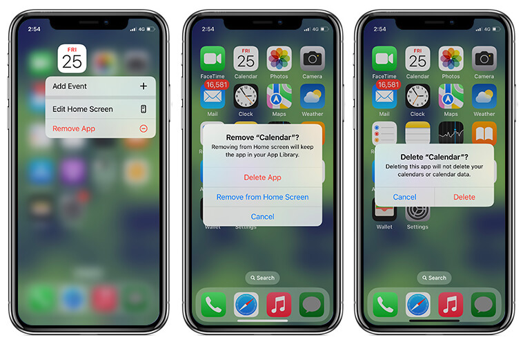 删除iPhone应用