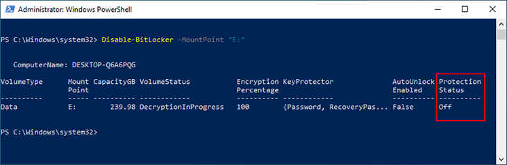 turn-off-disable-bitlocker-encryption /驱动器加密-是- 3.3