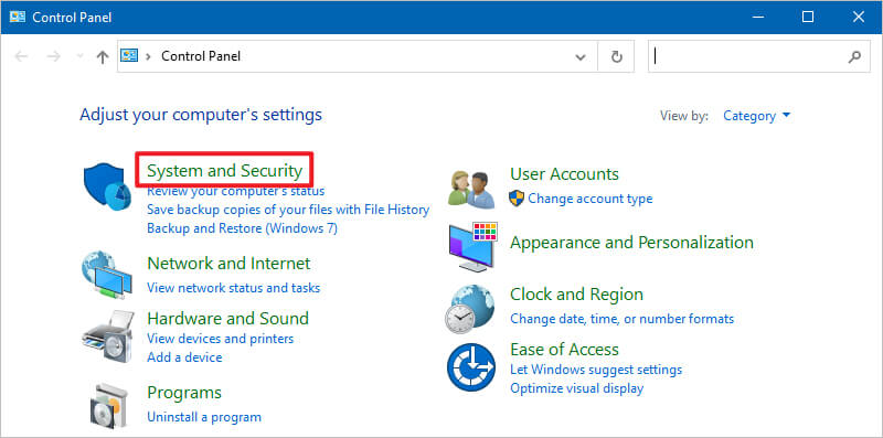 open-control-panel-system-and-security