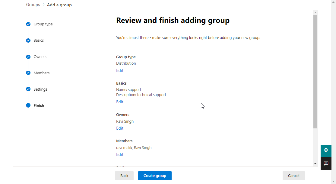 查看office 365分发组