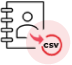 Exports Exchange Contacts to CSV
