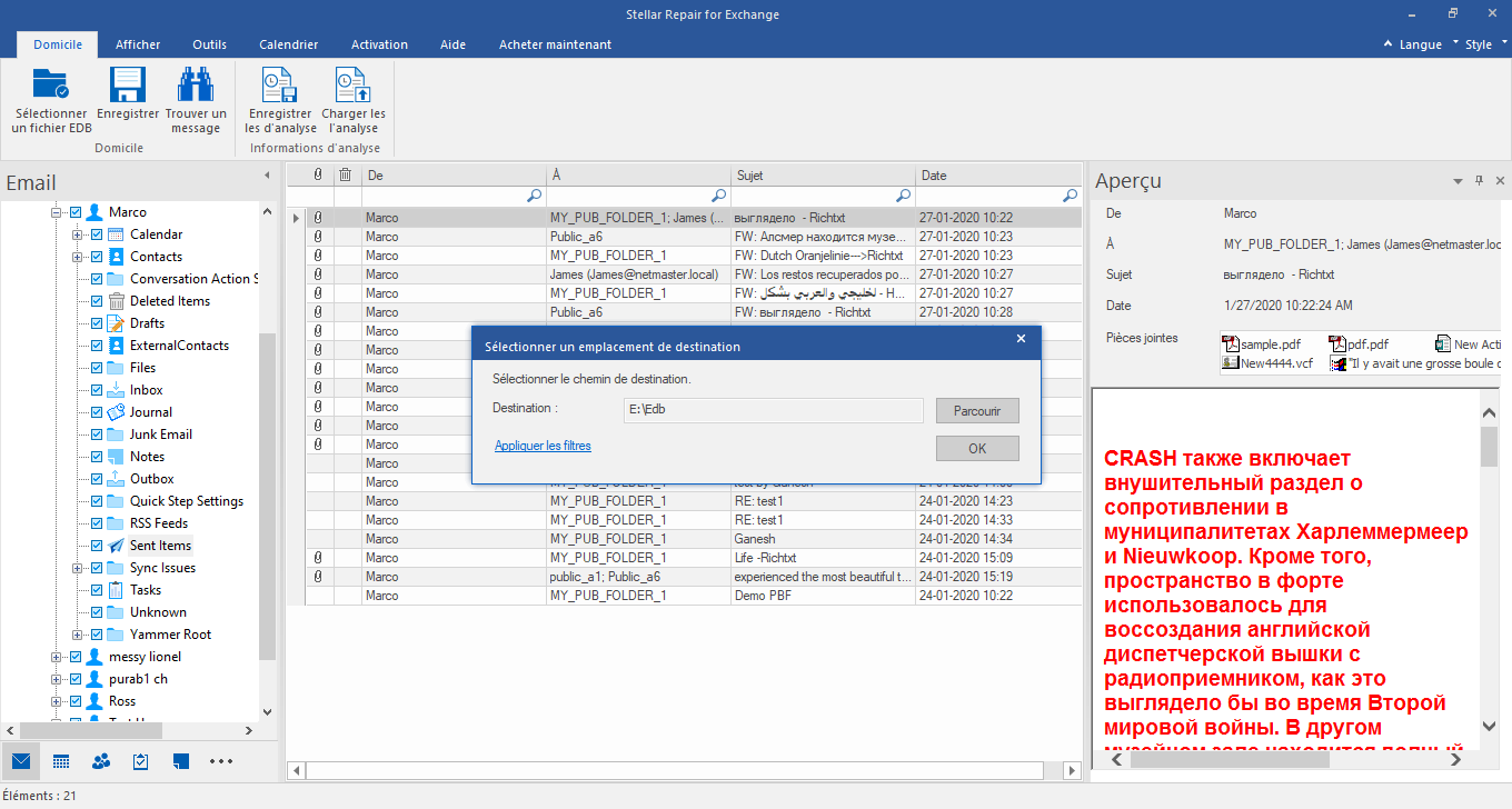 Outlook repair