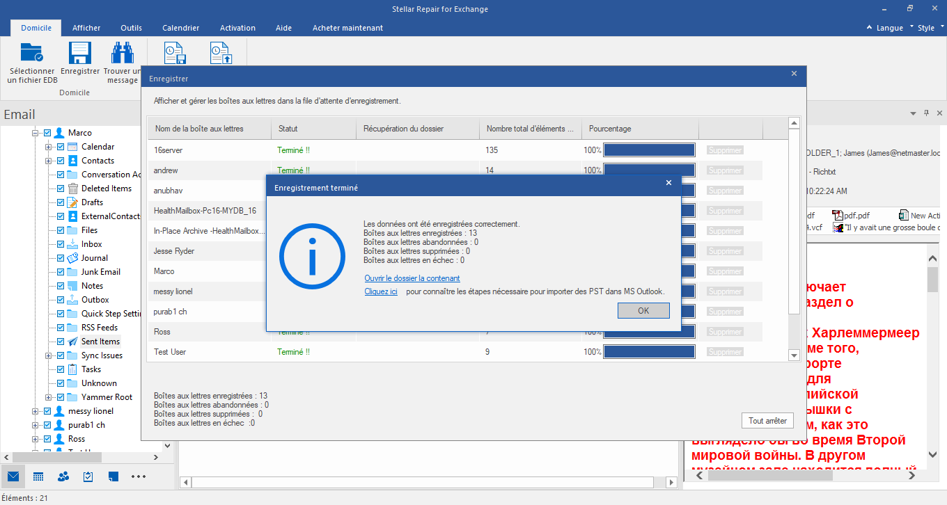 Outlook repair
