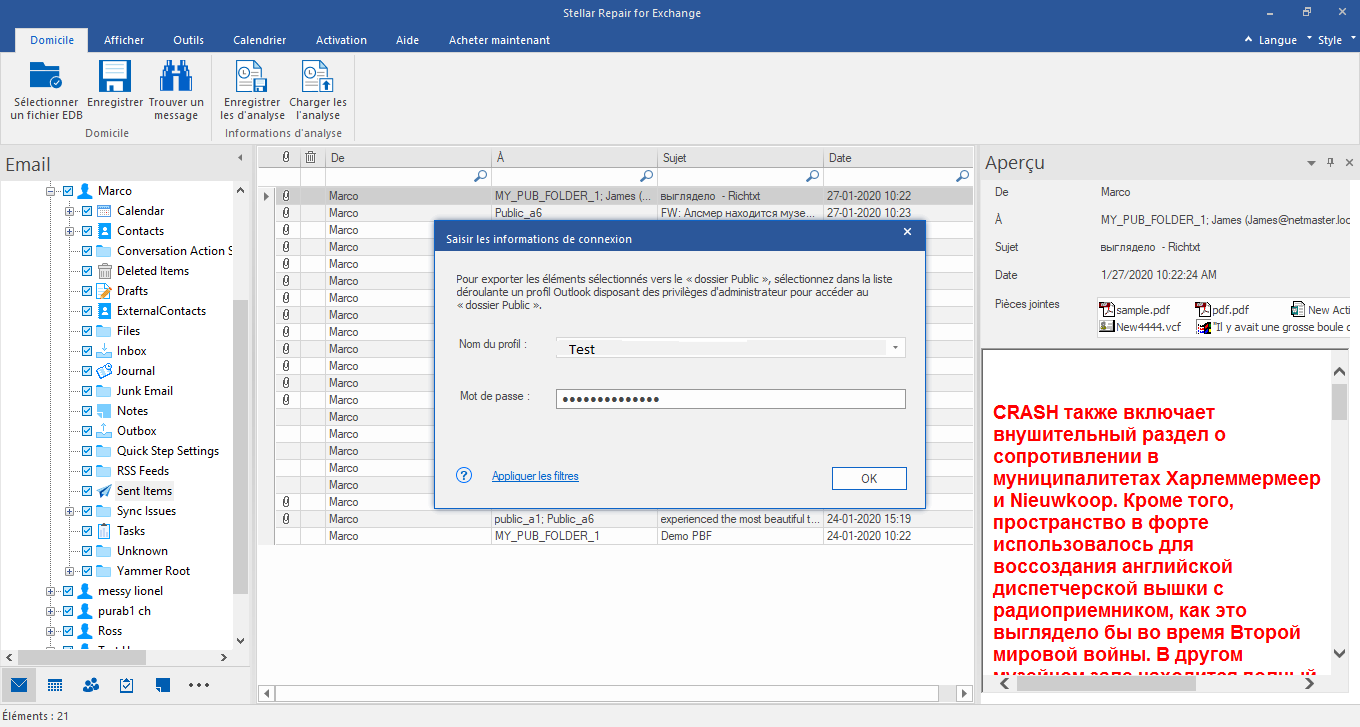 Outlook repair