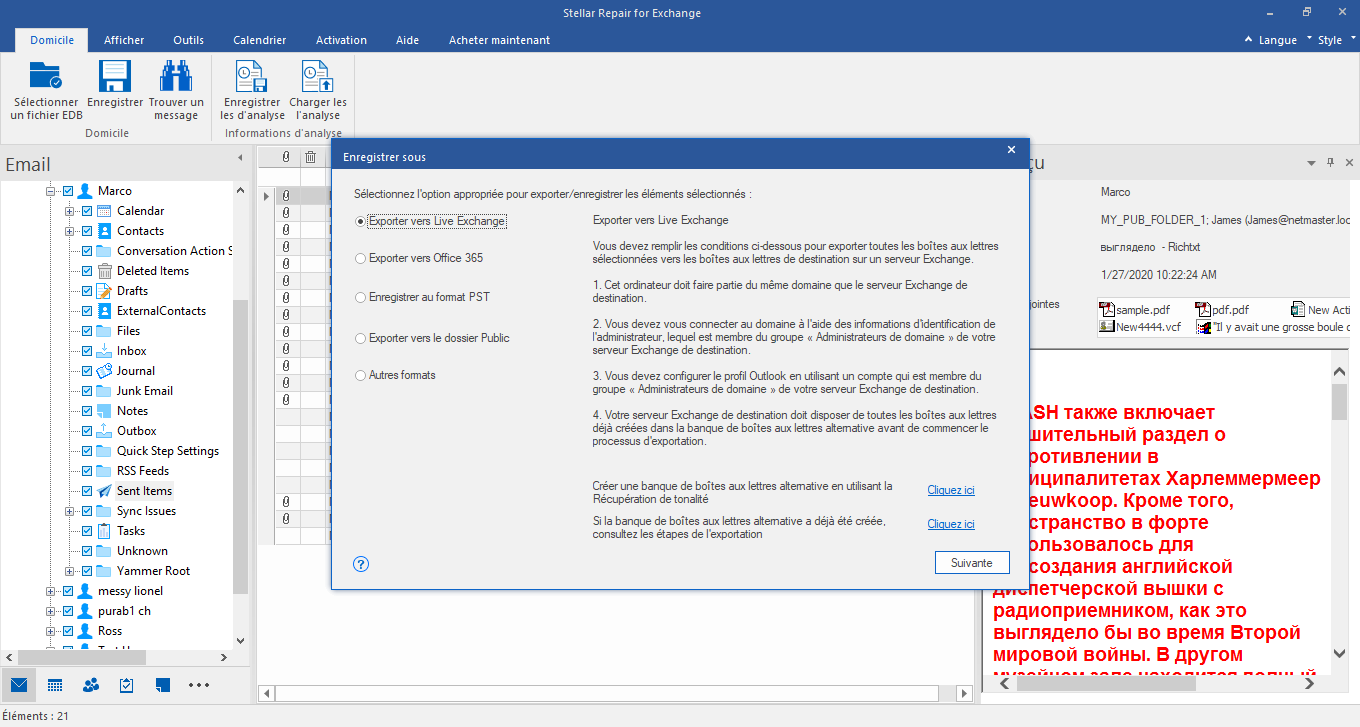 Outlook repair