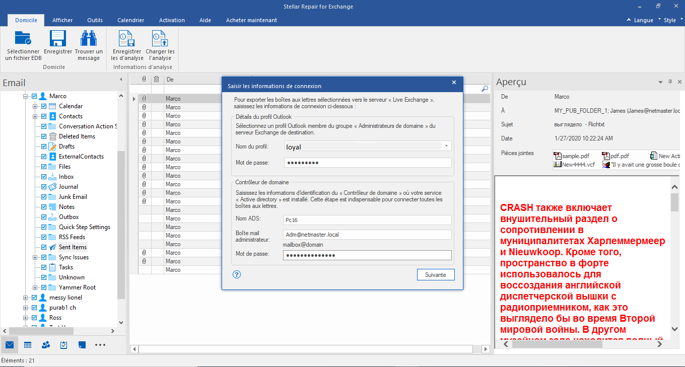 Outlook repair
