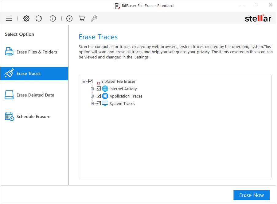 Erase Deleted Data