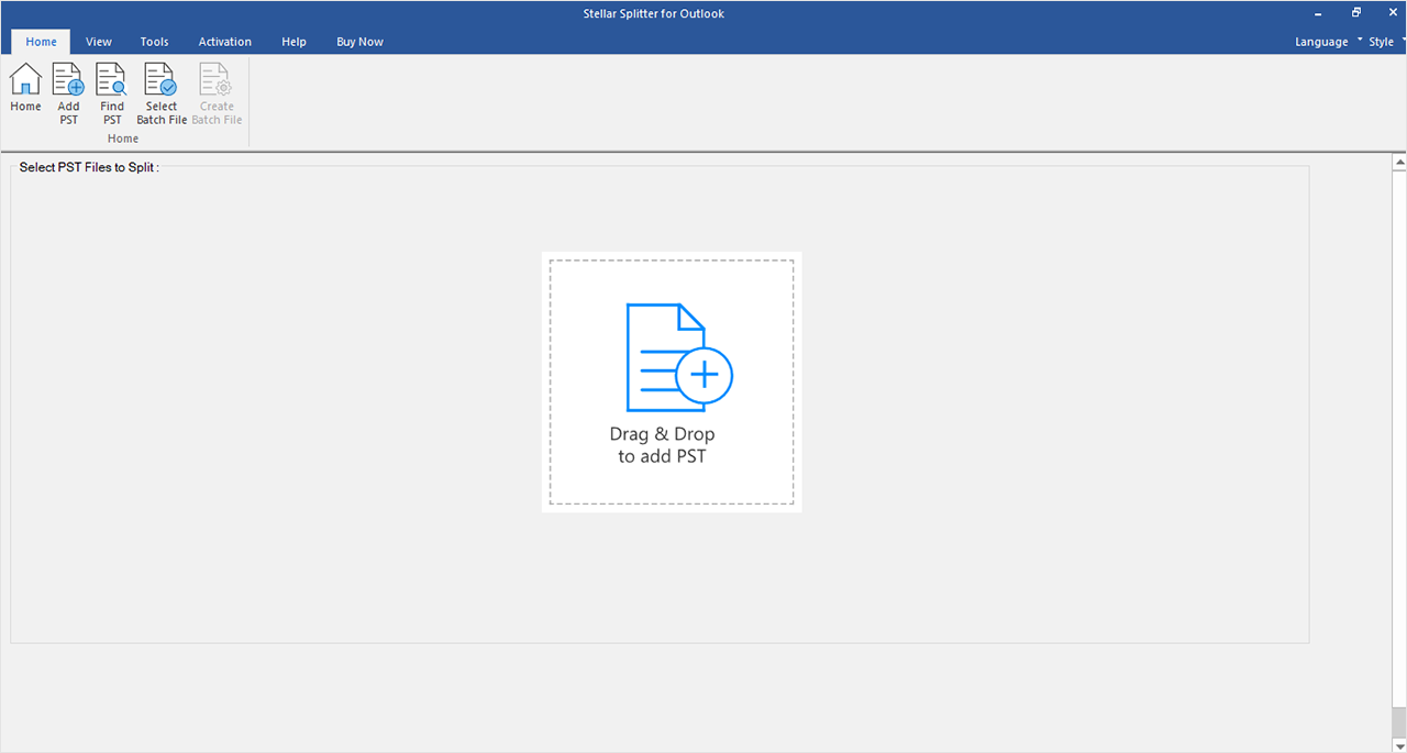 Stellar Splitter for Outlook