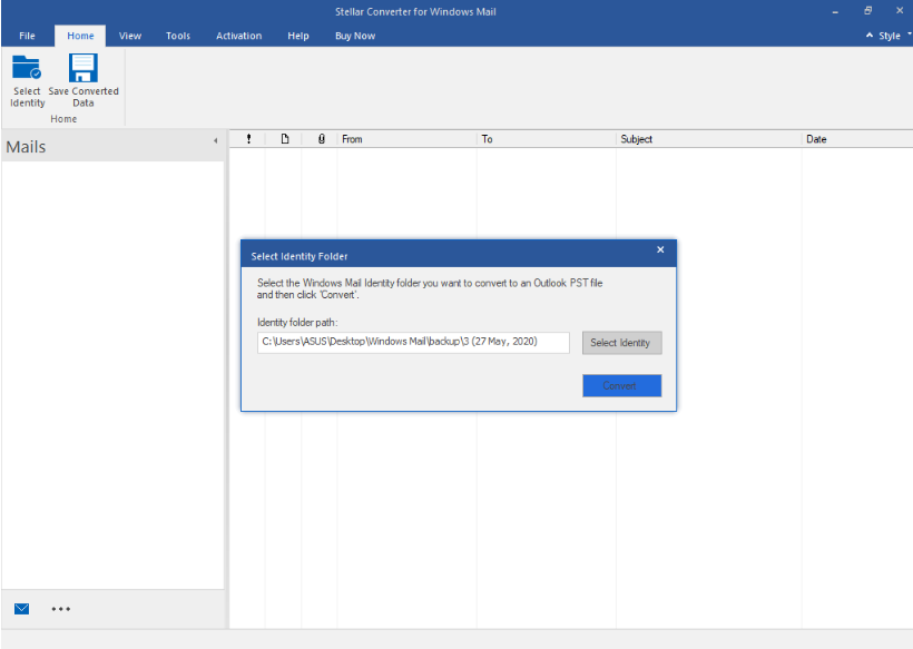 圣ellar Converter for Windows Mail