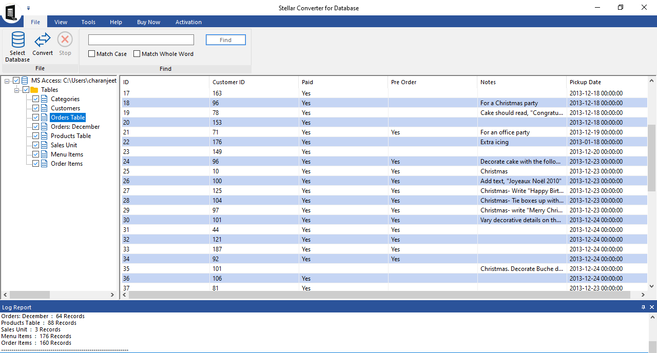 preview-convertible-access-db-objects