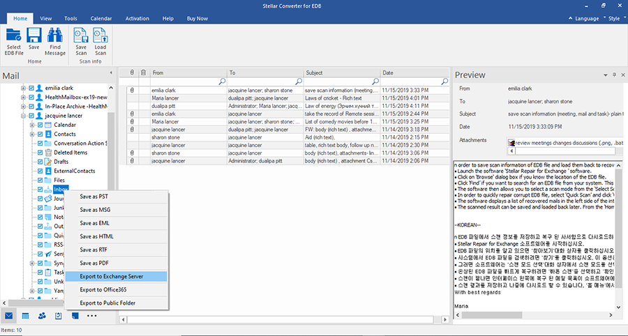 export-to-live-exchange