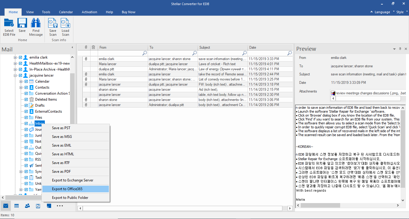 export-to-office365