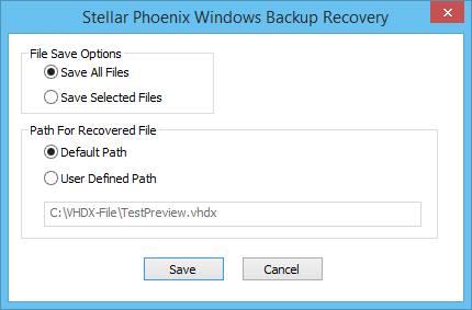Preview before save VHDX